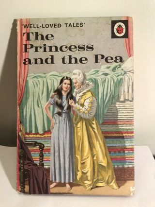 Vintage Hardback A Ladybird Book The Princess And The Pea 606d 1967
