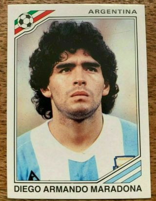 Diego Maradona Panini Mexico 1986 World Cup Story Sticker 171