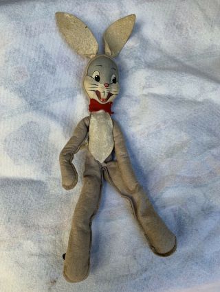 Bugs Bunny Vintage Felt 20” Doll,  Warner Bros.  Cartoons Inc.