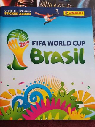 Fifa World Cup Brazil 2014 Panini Sticker Album (complete)
