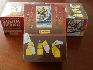 Panini World Cup 2010 South Africa Case Stickers Box