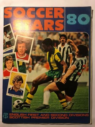 Fks Soccer Stars 1980 Sticker Album - 100 Complete