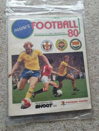 Panini - Football 80 Album 100 Complete Well Looked After