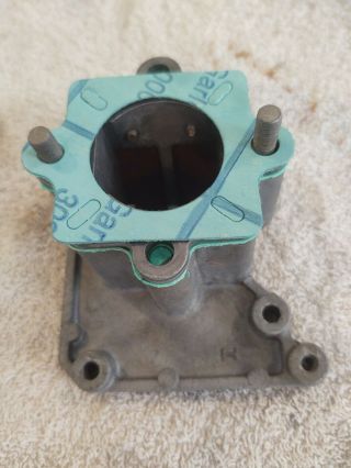 Vintage Go Kart Mcculloch Intake Manifold With Reed Cage And Gaskets