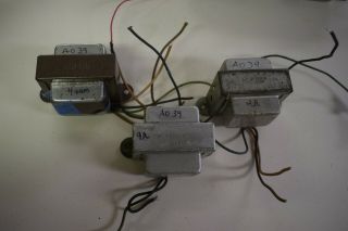 Vintage Hammond Organ Ao - 39 Output Transformers For Guitar Amp Project