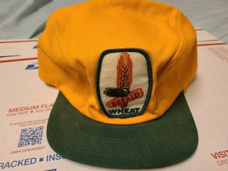 Vintage Dekalb Seed Corn Wheat Hat Cap Ear Flaps Trucker Farm Patch K Products