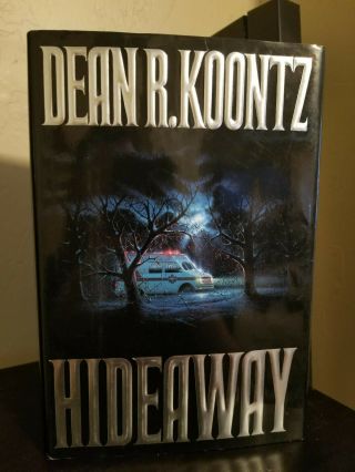 Hideaway By Dean Koontz 1992 True 1st Edition 1st Printing Hb Dj Vgc