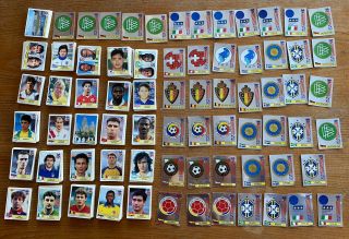 Over 500 Panini Usa 94 World Cup Stickers Green Back Inc 46 Foils