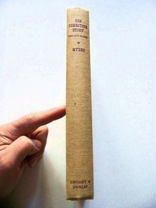 1950 Edition The Tombstone Story By John Myers Myers W/great Photos