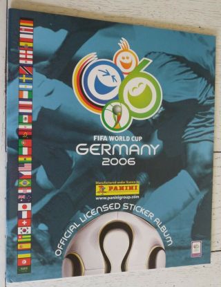 Album Panini Football Fifa World Cup Germany 2006 Coupe Monde Vide Empty Leer