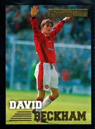 Merlin Premier Gold 96/97 David Beckham - Manchester United Rookie Card