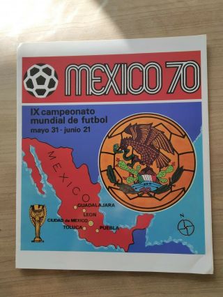 Album Panini Mexico 70 Complet Réédition