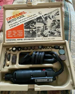 Vintage Dremel Rotary Moto - Too Kit 270