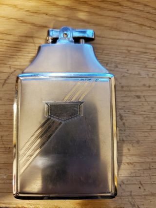 Vintage Ronson Master Case Art Deco Cigarette Case Lighter