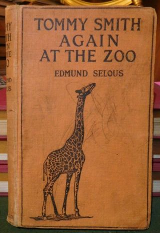 1919 Tommy Smith Again At The Zoo - Edmund Zelous - Photographs Of Animals