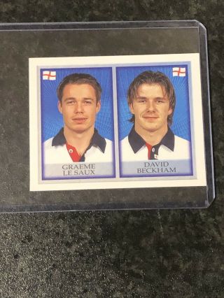 Merlin Official England 98 World Cup Rookie David Beckham Sticker 288