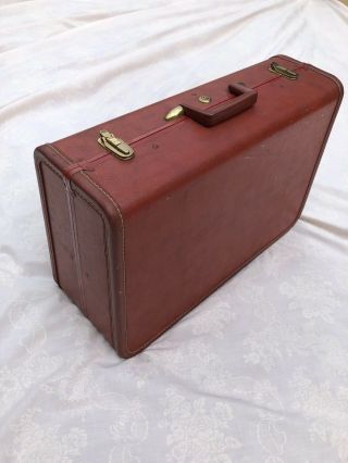 Vintage Taperlite Hardside Suitcase By Sardis Luggage - Brown - 22 " X 15 " X 8 "