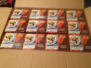 Panini Football World Cup 2010 South Africa Case Stickers 12 Boxes