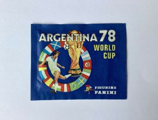 Panini World Cup Argentina 78 1978 Football Sticker Packet -