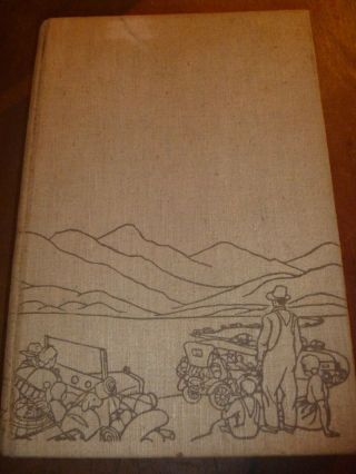 Vintage Book The Grapes Of Wrath 1939 John Steinbach Viking Press