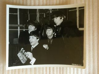 The Beatles Vintage Press Photo,  John Lennon Paul Mccartney Ringo Starr
