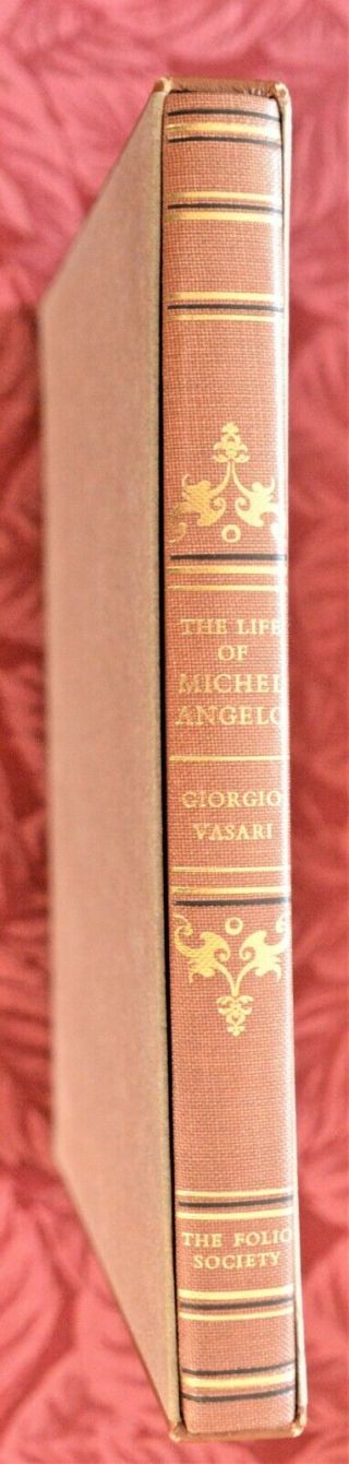 Folio Society,  The Life Of Michel Angelo,  Giorgio Vasari.  2nd Imp 1972.  Like