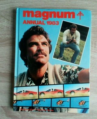 Magnum Annual 1983 Vintage Television Series Hardback Signed By Walt Howarth