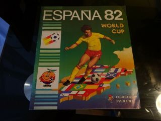 Panini Espana 82 World Cup Sticker Album 100 Complete