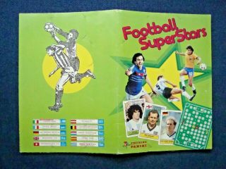 Panini - Football Superstars 84 - Album Fast Komplett (- 4) - Mit Maradona 1984
