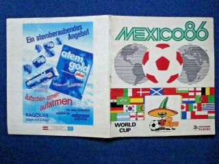 Panini - World Cup Mexico 86 - Album Komplett - Wm 1986 - Austria Version