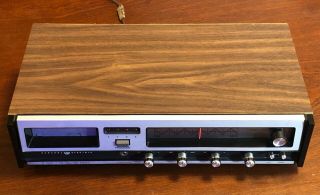 Vintage 70s Ge General Electric Model Sc - 1500a Eight Track Am Fm Phono Stereo