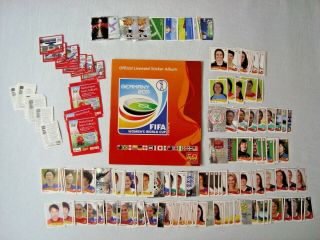 Panini Women`s World Cup 2011 - Album Leer,  204 Verschiedene Sticker,  3 Tüten