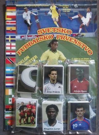 Germany 2006 Fifa World Cup As Sport Complete Stickers Set And Empty Album