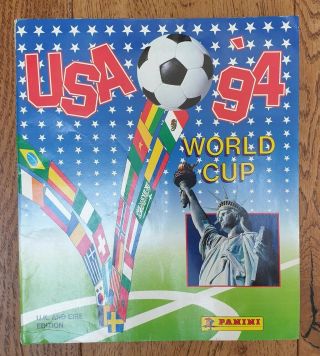 Panini Usa 94 World Cup Sticker Album 85 Complete 1994