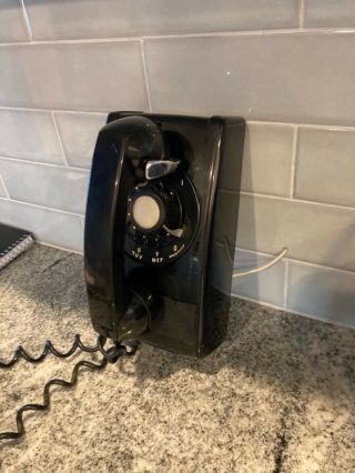 Vintage Rotary Wall Phone,  1960s