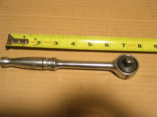 Snap - On F749 3/8 " Dr.  Round Head Ratchet 7.  5 " Long Vintage Made In Usa