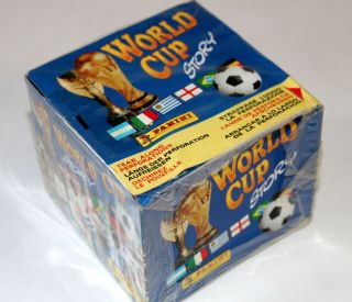 Panini World Cup Story 90 1990 - Display Box Sealed/ovp 50 Tüten Packets