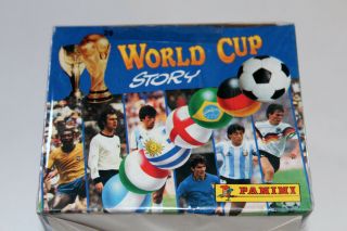 Panini World Cup Story 90 1990 - DISPLAY BOX sealed/OVP 50 Tüten packets 3