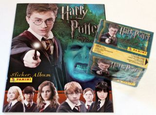 Panini Sticker Harry Potter Orden Des PhÖnix 2007 Box Display 50 Tüten,  Album