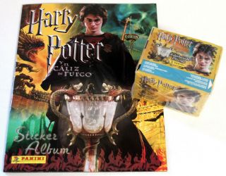 Panini Sticker Harry Potter Und Der Feuerkelch 2005 Box Display 50 Tüten,  Album
