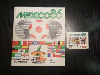 Album World Cup Mexico 86 Panini Complete With All Sticker (the Wallet Is Empty)