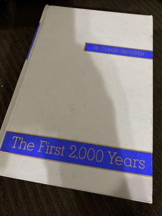 The First 2000 Years W Cleon Skousen Mormon Lds Book Bible History Adam Abraham