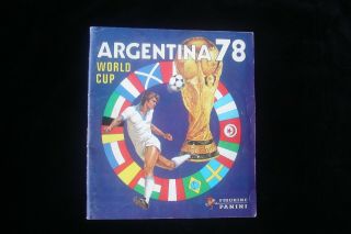 Panini World Cup Argentina 78 Schönes Album No Writings (219/400)