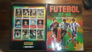 Panini Soccer Portuguese 1997/98 Album Complete Stickers