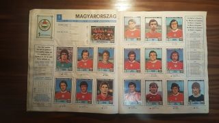 PANINI WORLD CUP ARGENTINA 1978 ALBUM COMPLETE STICKERS 3