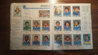 PANINI WORLD CUP ARGENTINA 1978 ALBUM COMPLETE STICKERS 4