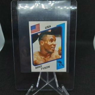 - Mike Tyson Rookie Sticker - Panini Supersport 1986/87 Uk -