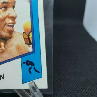 - Mike Tyson Rookie Sticker - Panini Supersport 1986/87 UK - 6