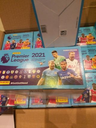 Panini Premier League Stickers 2021 Season X100 Packets & Tin inc 10 Packets 3