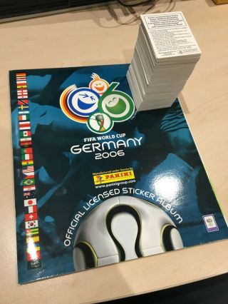 International Panini World Cup 2006 - Full Set Of 596 Stickers,  0,  Album